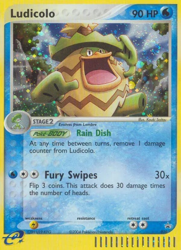 Ludicolo — Nintendo Black Star Promos 20 Pokémon card