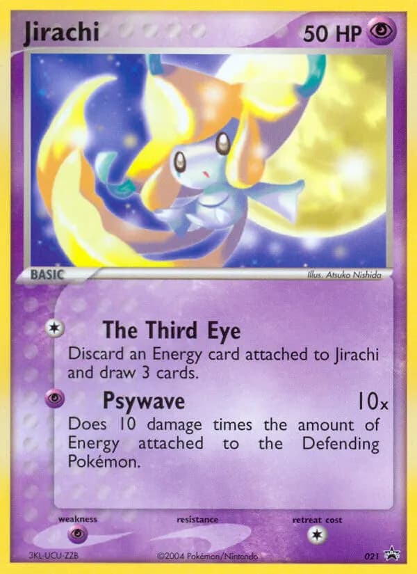 Jirachi — Nintendo Black Star Promos 21 Pokémon card