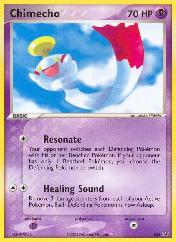 Chimecho — Nintendo Black Star Promos 24 Pokémon card