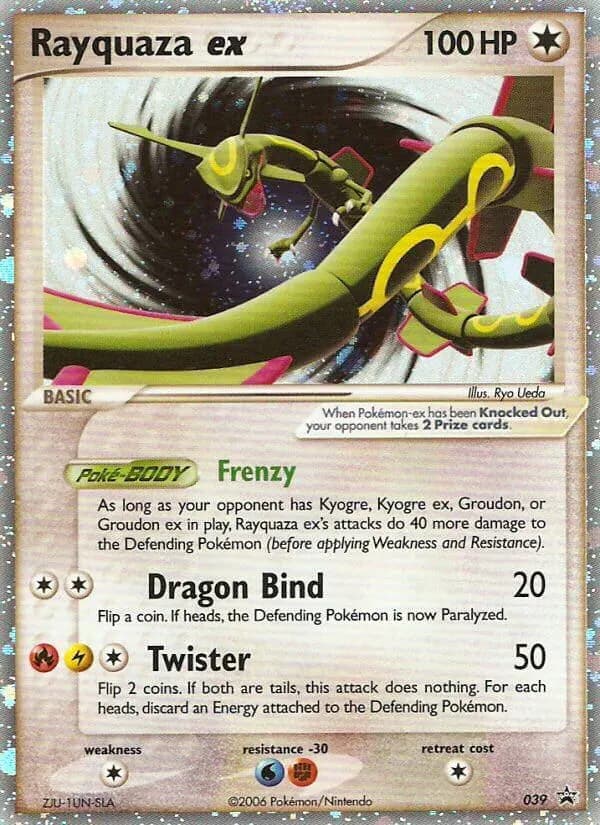 Rayquaza ex — Nintendo Black Star Promos 39 Pokémon card