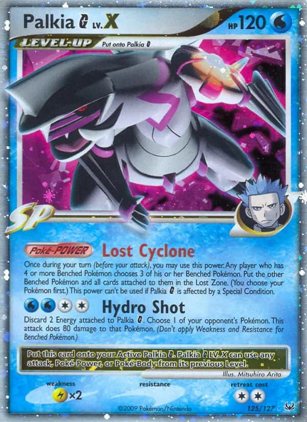Palkia G LV.X — Platinum 125 Pokémon card