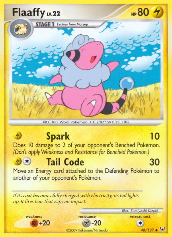 Flaaffy — Platinum 48 Pokémon card