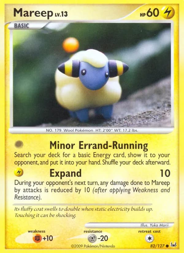 Mareep — Platinum 82 Pokémon card