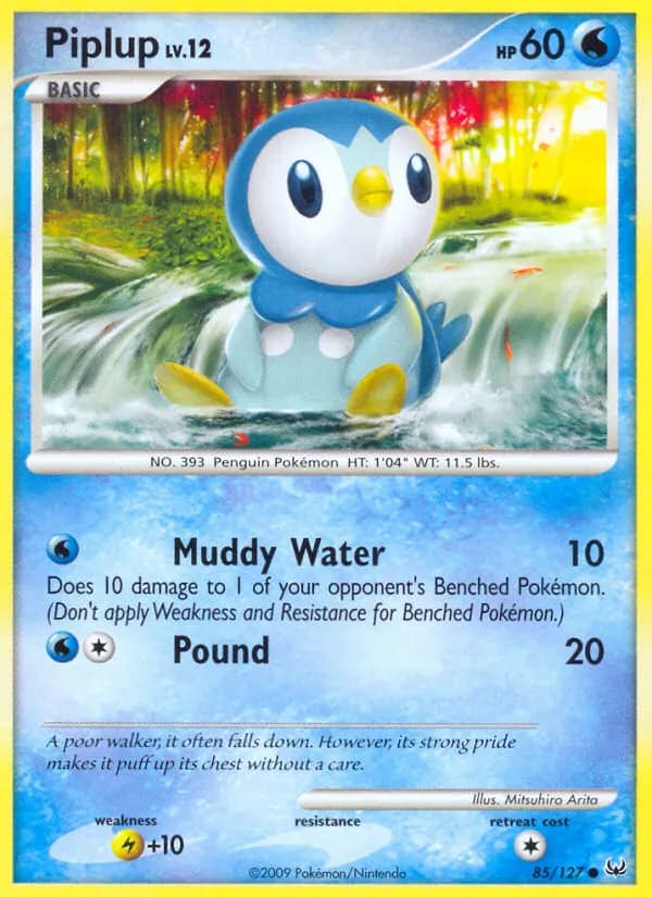 Plinfa — Platin 85 German Pokémon card