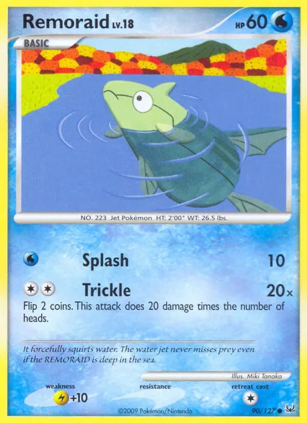 Remoraid — Platinum 90 Pokémon card
