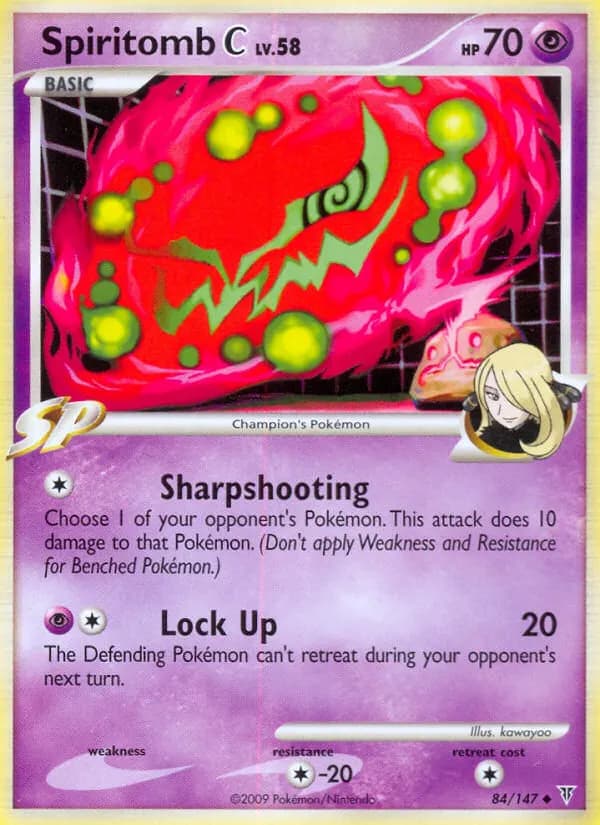 Spiritomb C — Supreme Victors 84 Pokémon card