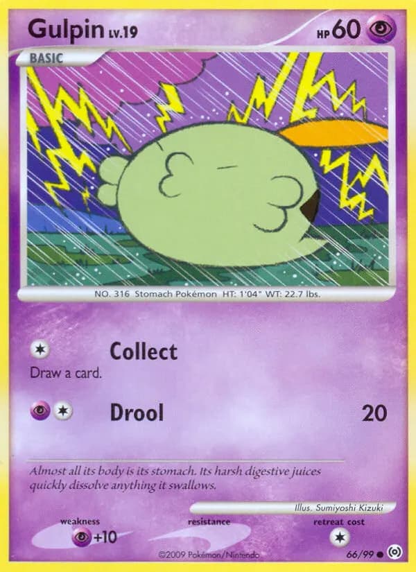 Schluppuck — Arceus 66 German Pokémon card