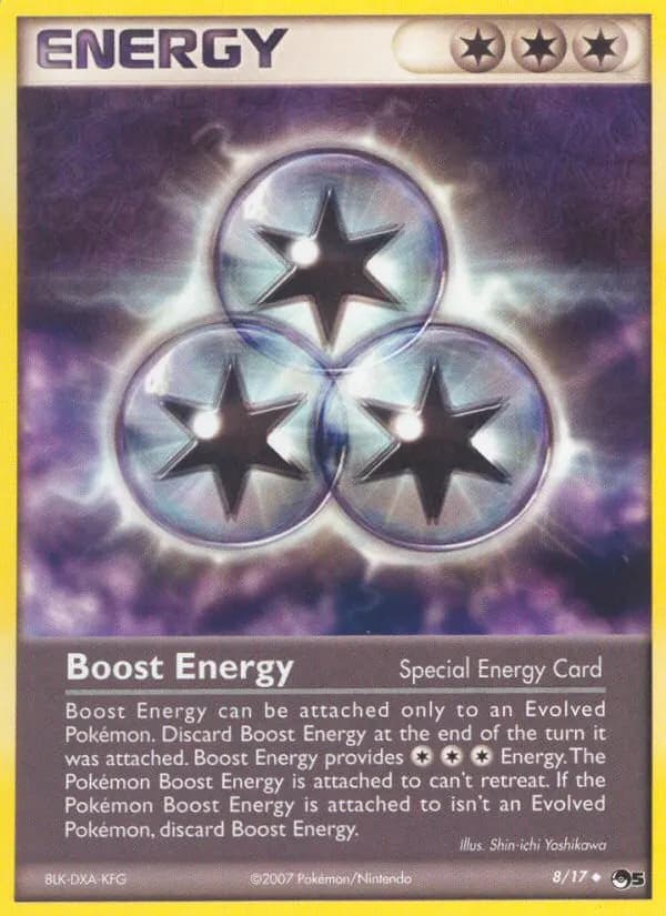 Boost Energy — POP Series 5 8 Pokémon card