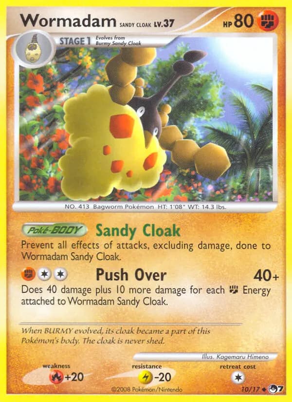 Burmadame Sandumhang — POP Serie 7 10 German Pokémon card