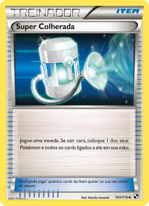 Super Colherada — Black & White 103 Portuguese Pokémon card
