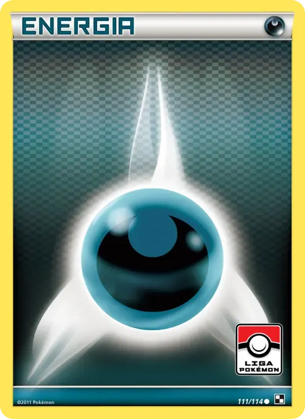 Energia Noturna — Black & White 111 Portuguese Pokémon card