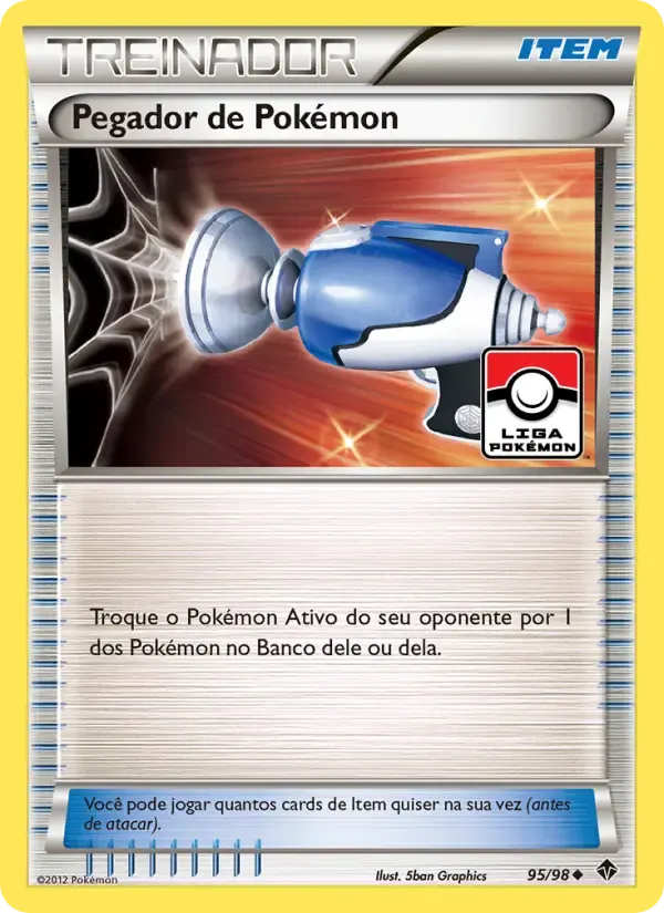 Pegador de Pokémon — Poderes Emergentes 95 Portuguese Pokémon card