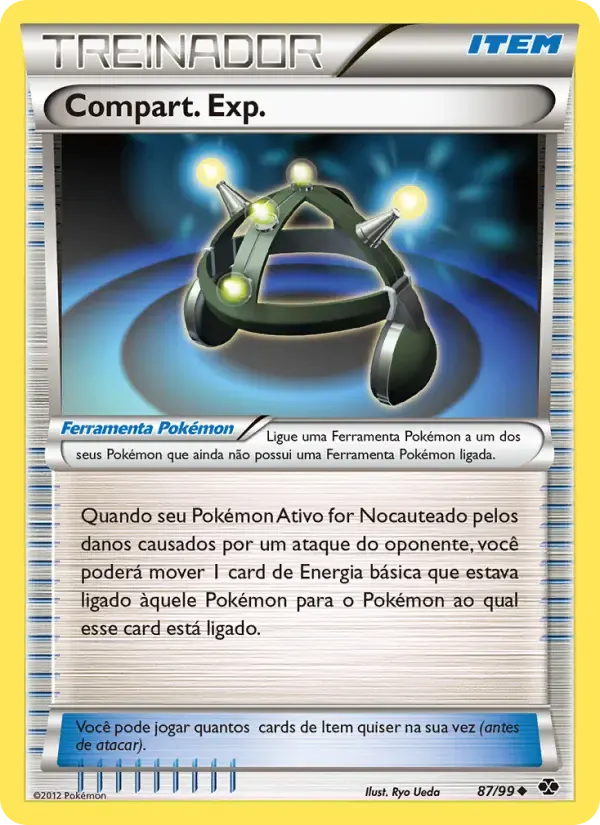 Compart. Exp. — Próximos Destinos 87 Portuguese Pokémon card