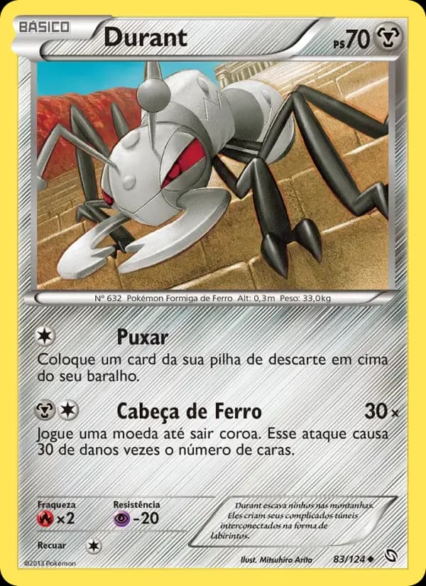 Durant — Dragões Enaltecidos 83 Portuguese Pokémon card