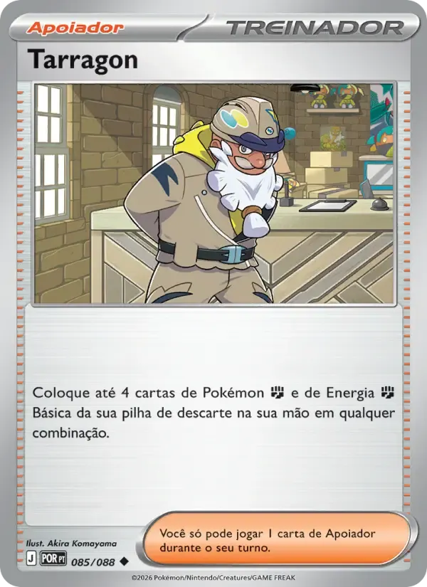 Tarragon — Equilíbrio Perfeito 85 Portuguese Pokémon card