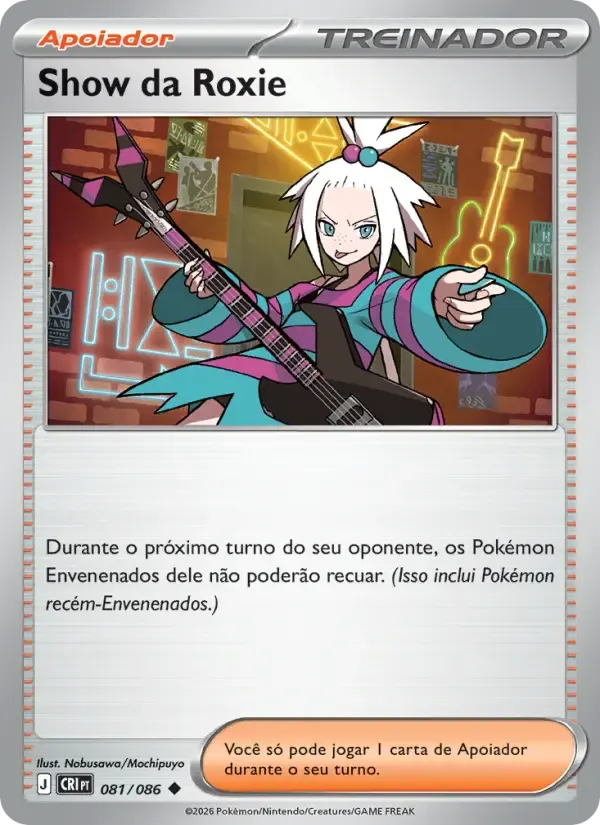 Show da Roxie — Caos Ascendente 81 Portuguese Pokémon card