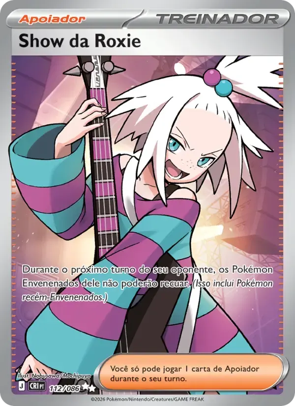 Show da Roxie — Caos Ascendente 112 Portuguese Pokémon card