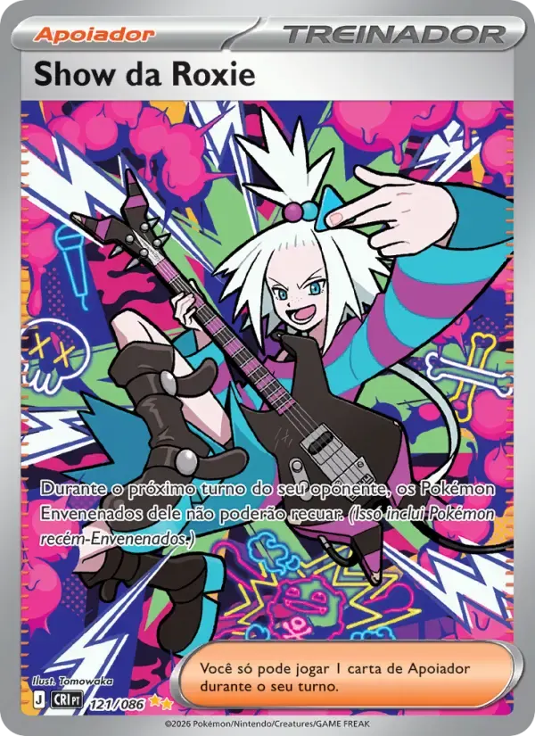Show da Roxie — Caos Ascendente 121 Portuguese Pokémon card