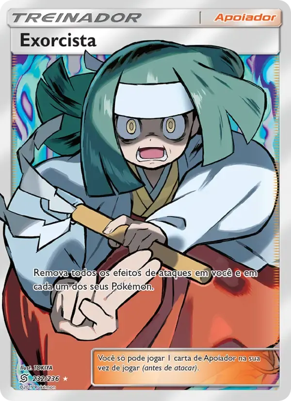 Exorcista — Sintonia Mental 232 Portuguese Pokémon card