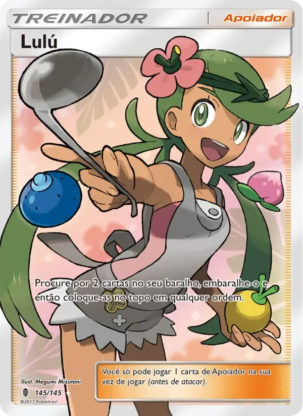 Lulú — Guardiões Ascendentes 145 Portuguese Pokémon card