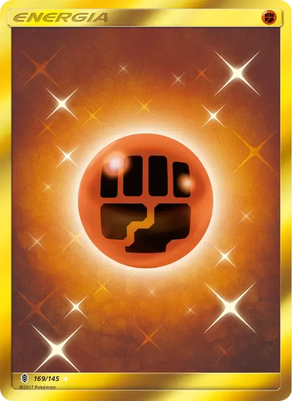 Energia de Luta — Guardiões Ascendentes 169 Portuguese Pokémon card
