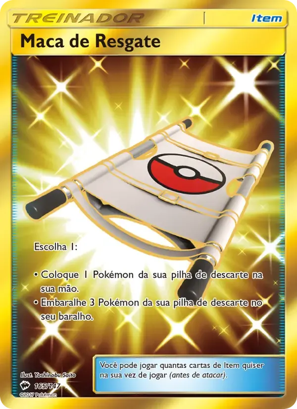 Maca de Resgate — Sombras Ardentes 165 Portuguese Pokémon card