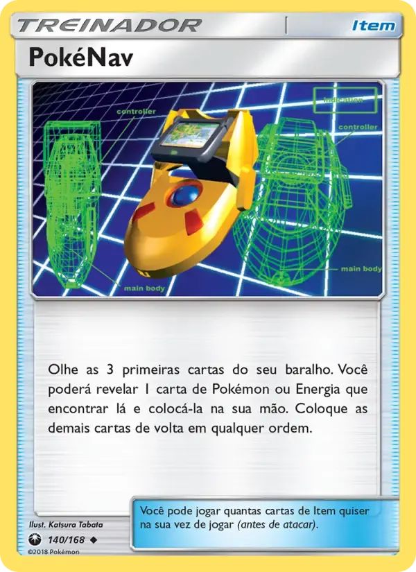 PokéNav — Tempestade Celestial 140 Portuguese Pokémon card