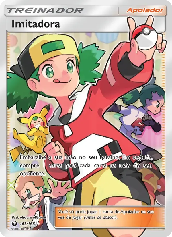 Imitadora — Tempestade Celestial 163 Portuguese Pokémon card