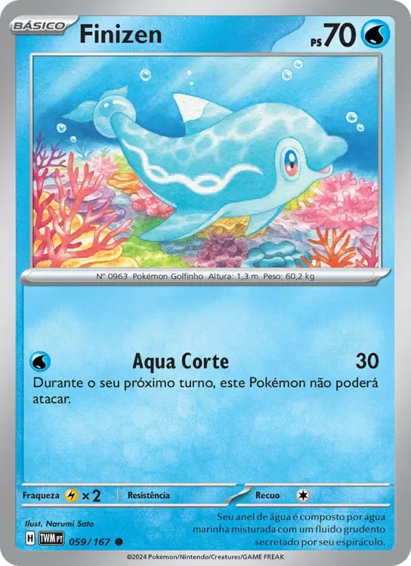 Finizen — Máscaras do Crepúsculo 59 Portuguese Pokémon card