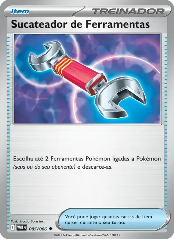 Sucateador de Ferramentas — Fogo Branco 85 Portuguese Pokémon card
