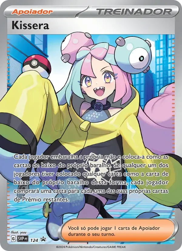 Kissera — SVP Black Star Promos 124 Portuguese Pokémon card