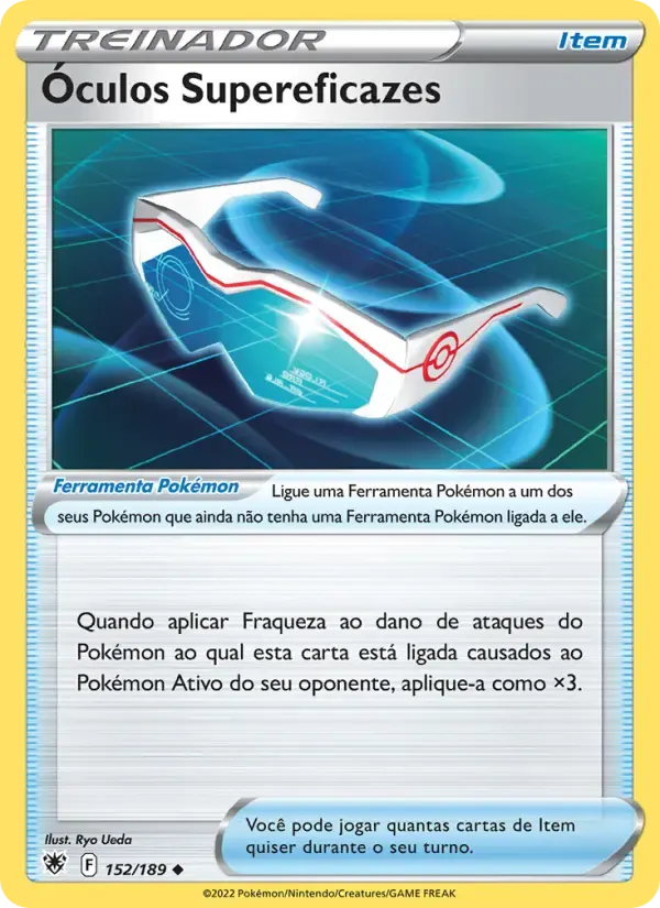 Óculos Supereficazes — Estrelas Radiantes 152 Portuguese Pokémon card