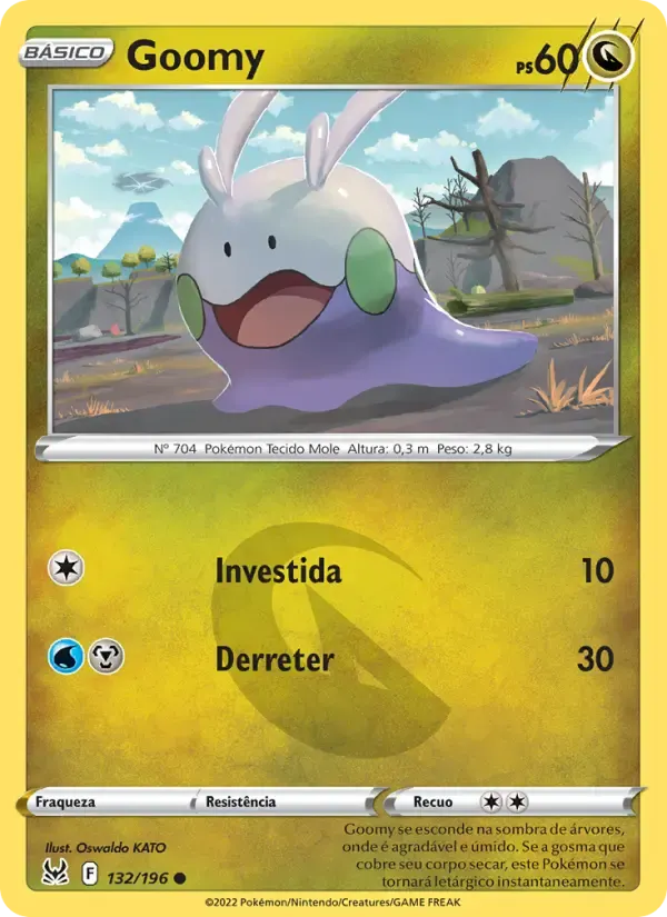 Goomy — Origem Perdida 132 Portuguese Pokémon card