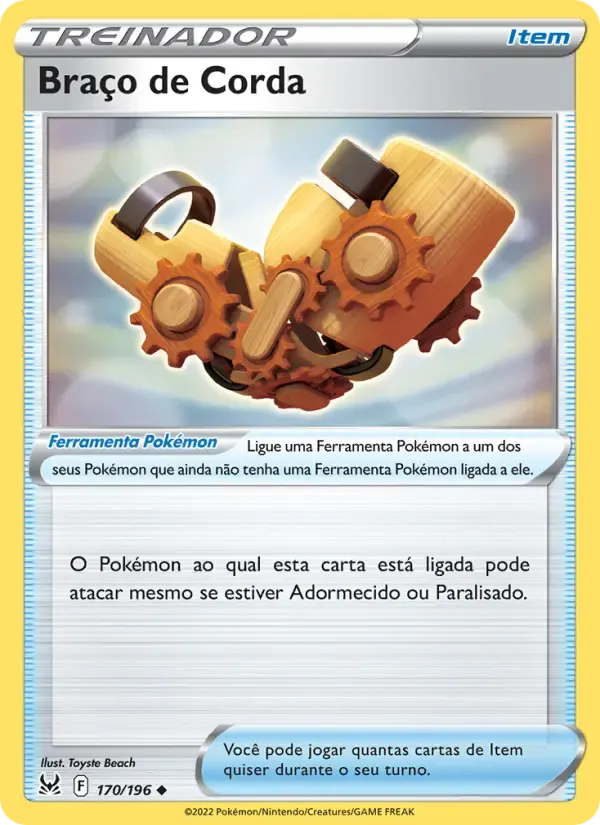 Braço de Corda — Origem Perdida 170 Portuguese Pokémon card