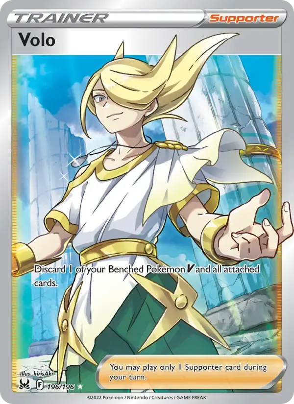 Volo — Origem Perdida 196 Portuguese Pokémon card