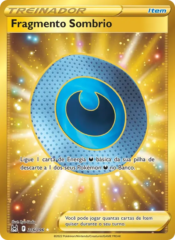 Fragmento Sombrio — Origem Perdida 216 Portuguese Pokémon card