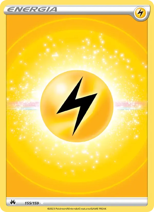 Energia de Raios — Realeza Absoluta 155 Portuguese Pokémon card