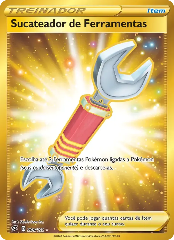 Sucateador de Ferramentas — Rixa Rebelde 208 Portuguese Pokémon card