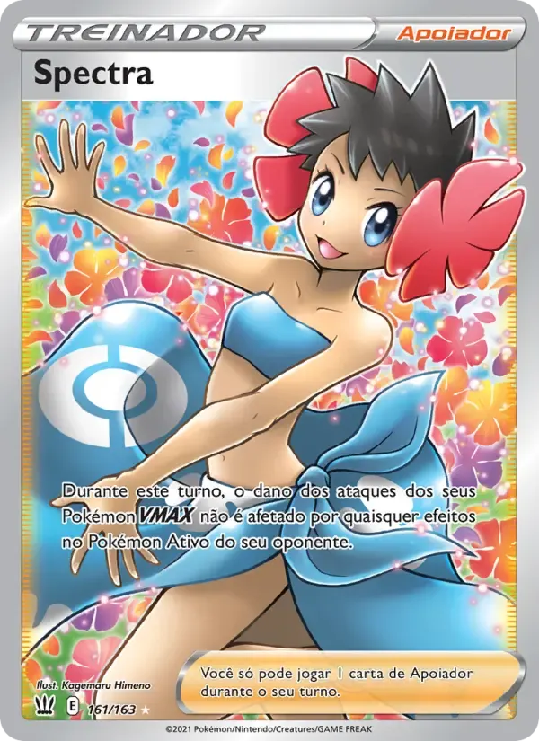 Spectra — Estilos de Batalha 161 Portuguese Pokémon card