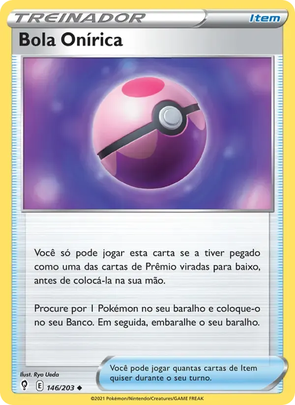Bola Onírica — Céus em Evolução 146 Portuguese Pokémon card