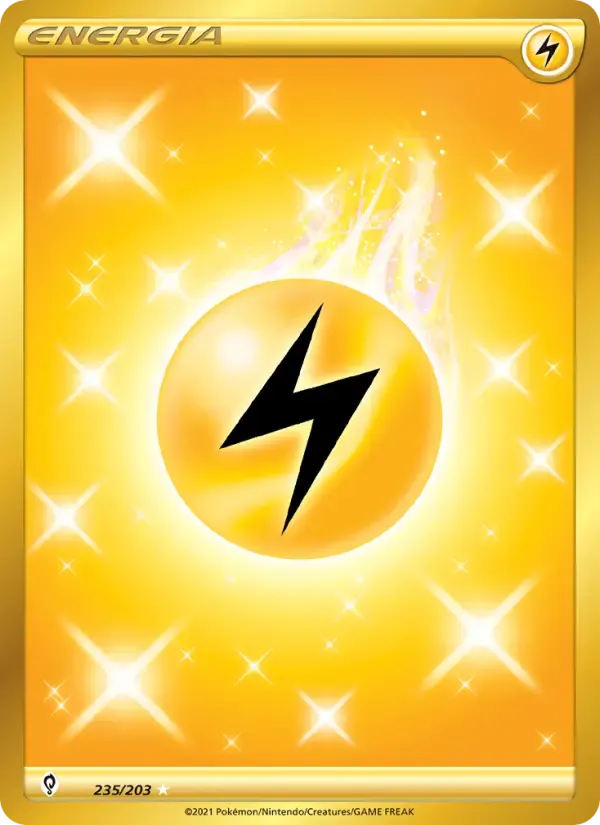 Energia de Raios — Céus em Evolução 235 Portuguese Pokémon card