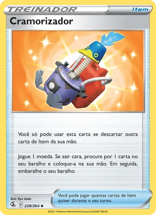 Cramorizador — Golpe Fusão 229 Portuguese Pokémon card