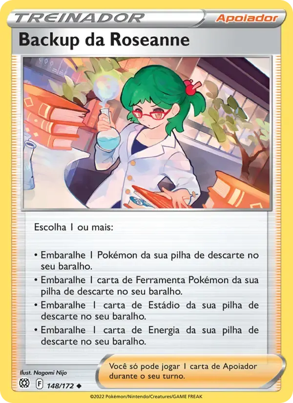 Backup da Roseanne — Astros Cintilantes 148 Portuguese Pokémon card