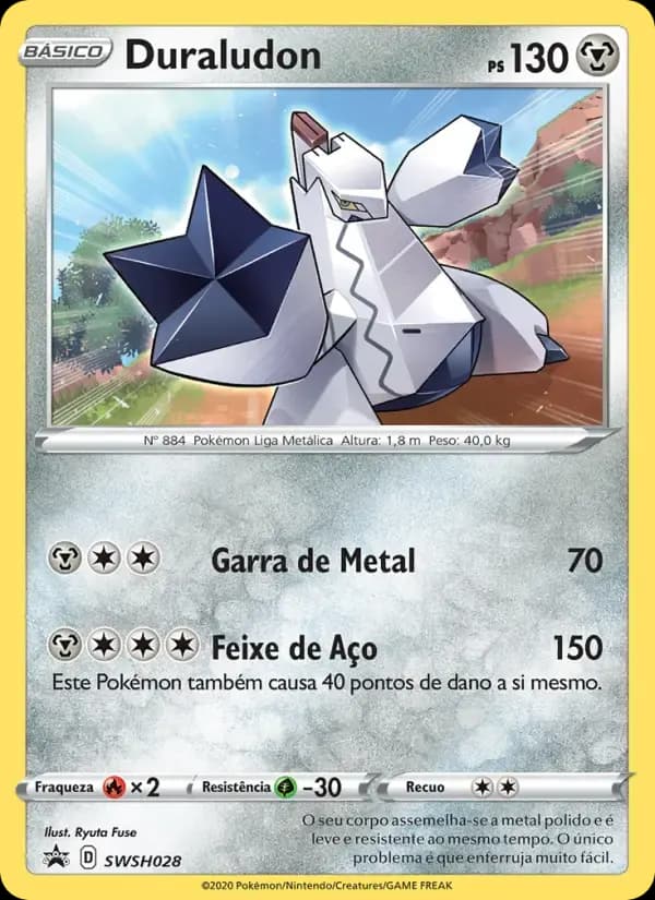 Duraludon — ESES Promos SWSH028 Portuguese Pokémon card