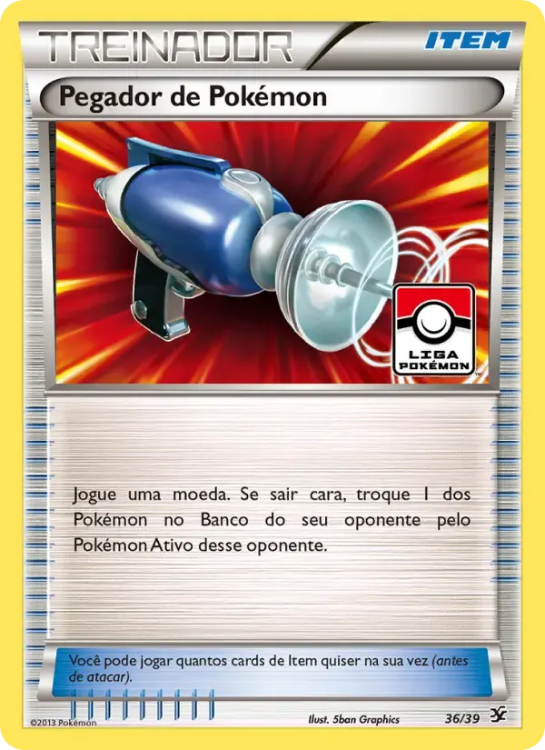 Pegador de Pokémon — Conjunto para Iniciantes Kalos 36 Portuguese Pokémon card