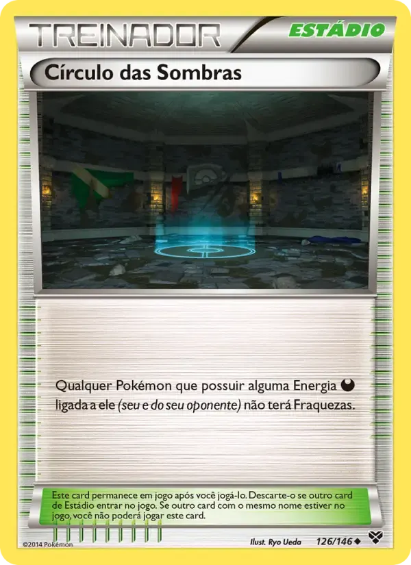 Círculo das Sombras — XY 126 Portuguese Pokémon card