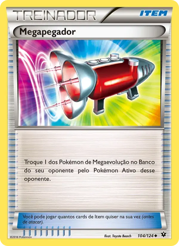 Megapegador — Fusão de Destinos 104 Portuguese Pokémon card