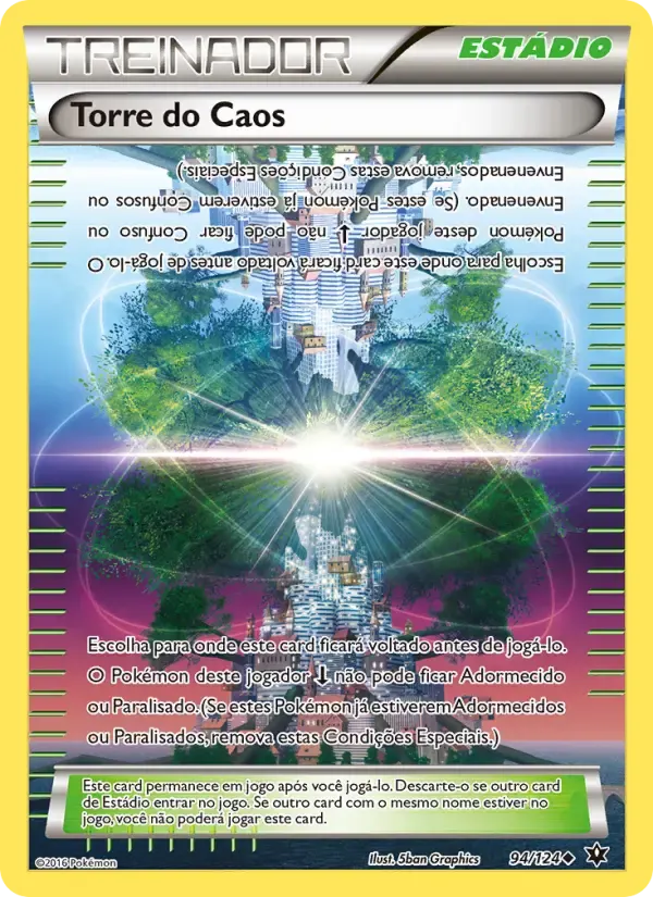 Torre do Caos — Fusão de Destinos 94 Portuguese Pokémon card