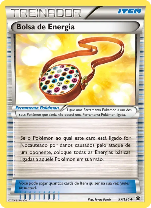 Bolsa de Energia — Fusão de Destinos 97 Portuguese Pokémon card