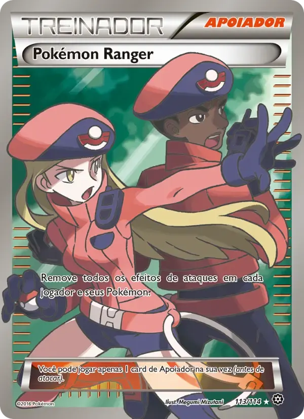 Pokémon Ranger — Cerco de Vapor 113 Portuguese Pokémon card